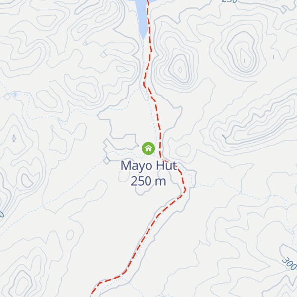 Map of Mayo Hut