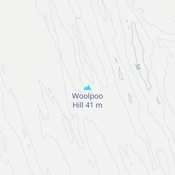 Map of Woolpoo Hill
