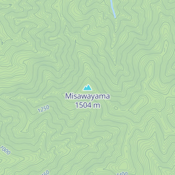 Map of Misawayama