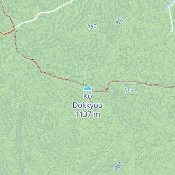 Map of Kō Dokkyou