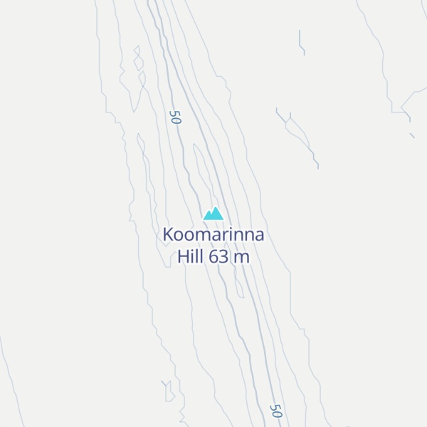 Map of Koomarinna Hill