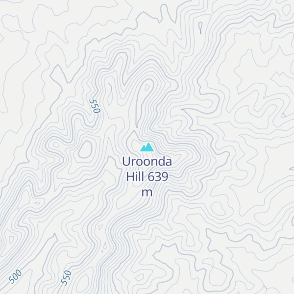 Map of Uroonda Hill
