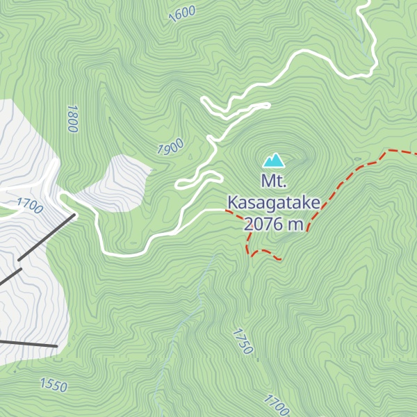 Map of Kasa Dake Hinan Koya