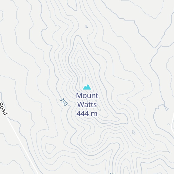 Map of Mount Watts