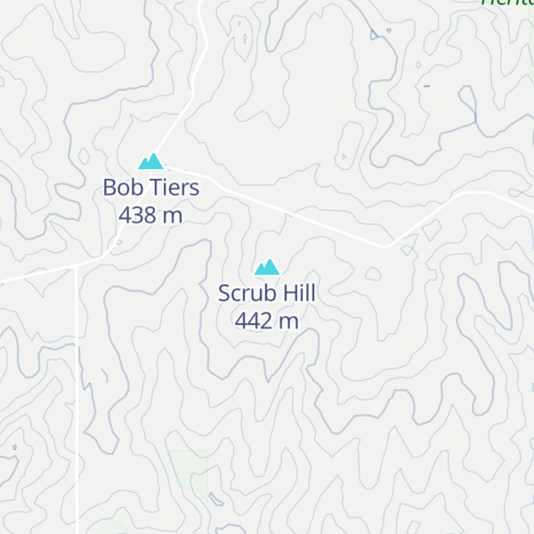 Map of Scrub Hill