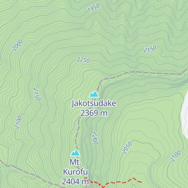 Map of Jakotsudake