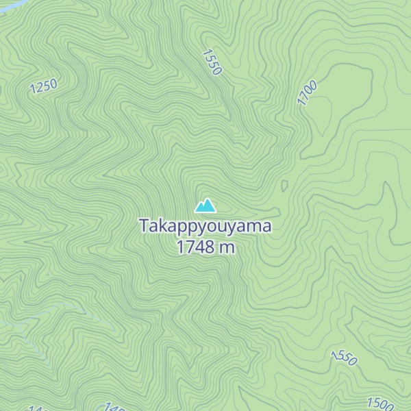 Map of Takappyouyama