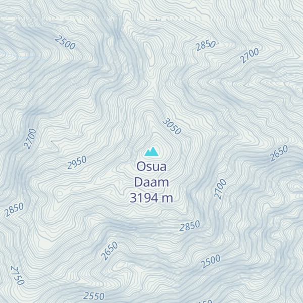 Map of Osua Daam