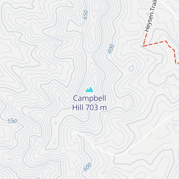 Map of Campbell Hill