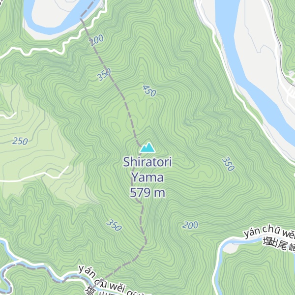 Map of Shiratori Yama