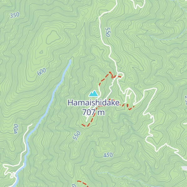 Map of Hamaishidake