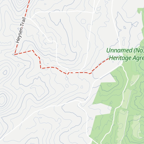 Map of Curnows Hut