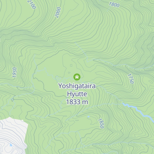 Map of Yoshigataira Hyutte