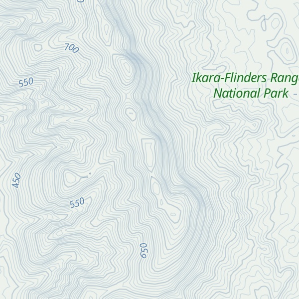 Map of False Mount Hayward