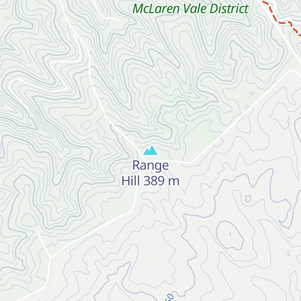 Map of Range Hill