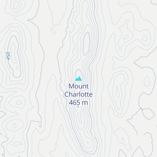 Map of Mount Charlotte