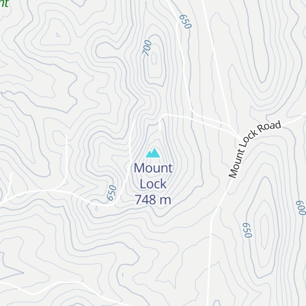 Map of Mount Lock