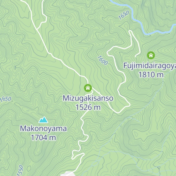 Map of Mizugakisanso