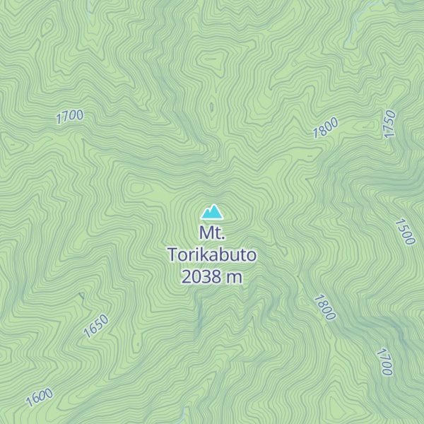 Map of Mt. Torikabuto