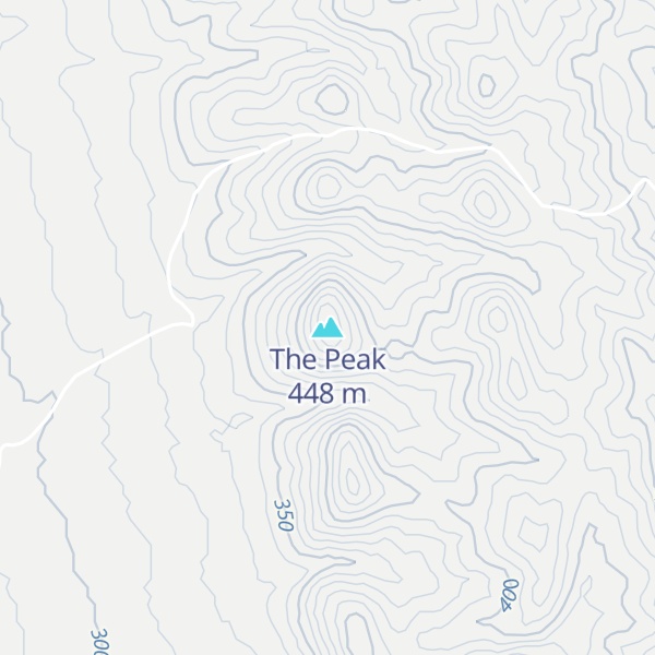 Map of The Peak