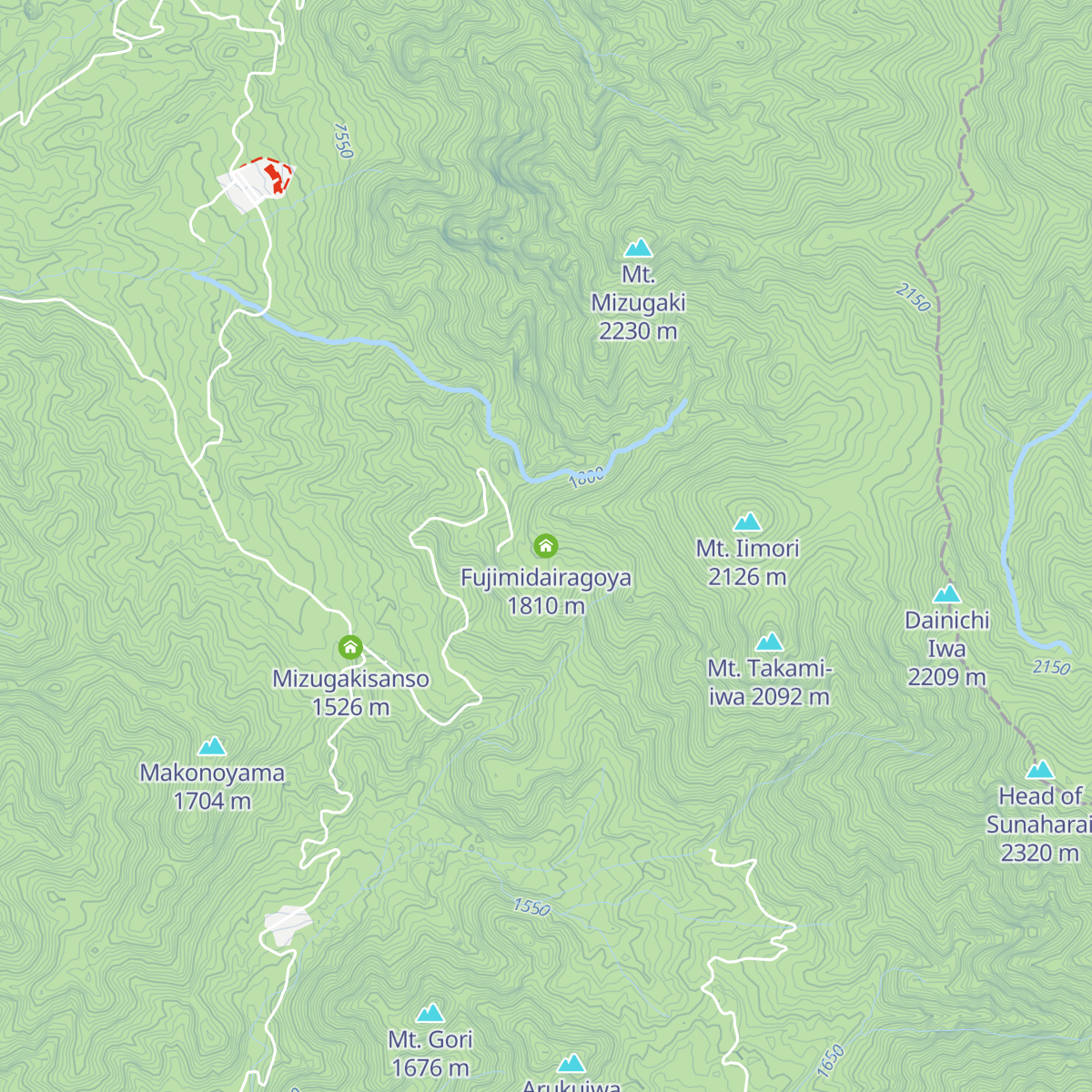 Fujimidairagoya map