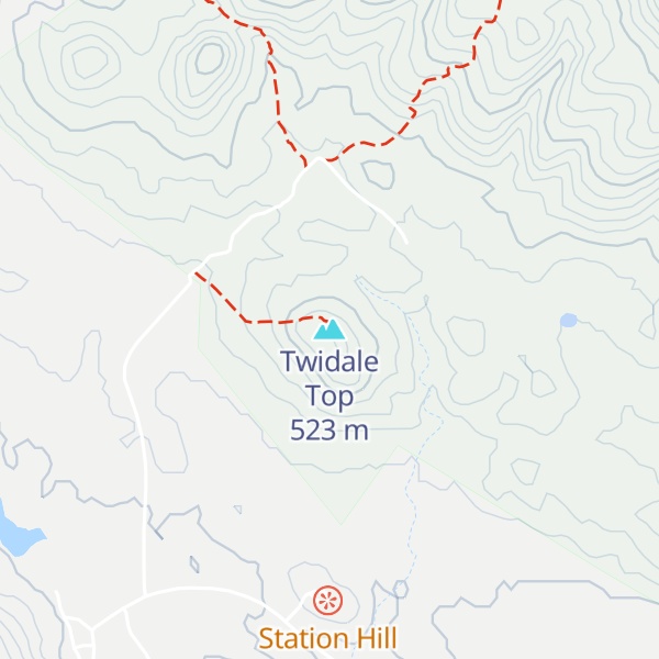 Map of Twidale Top