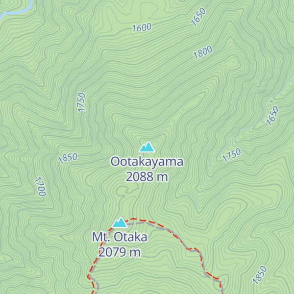Map of Ootakayama