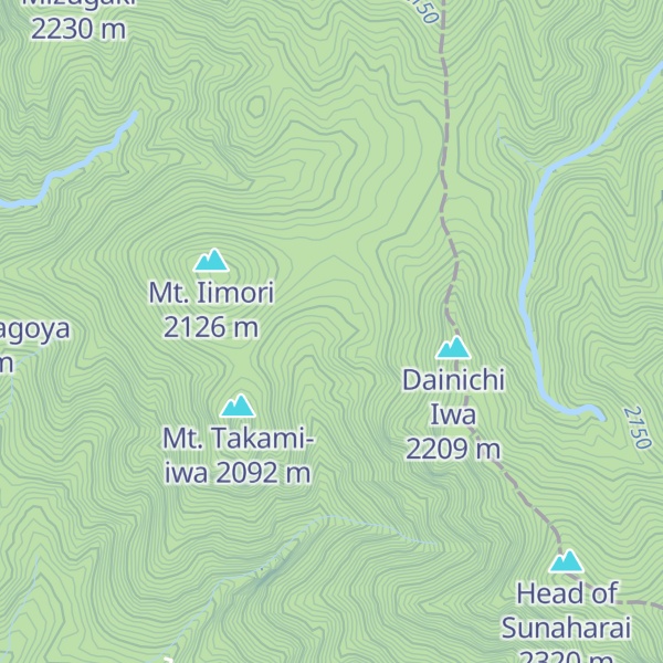 Map of Dainichi Koya