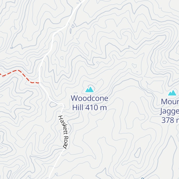 Map of Woodcone Hill