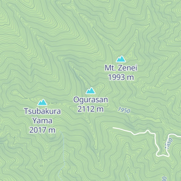 Map of Ogurasan Hinan Koya