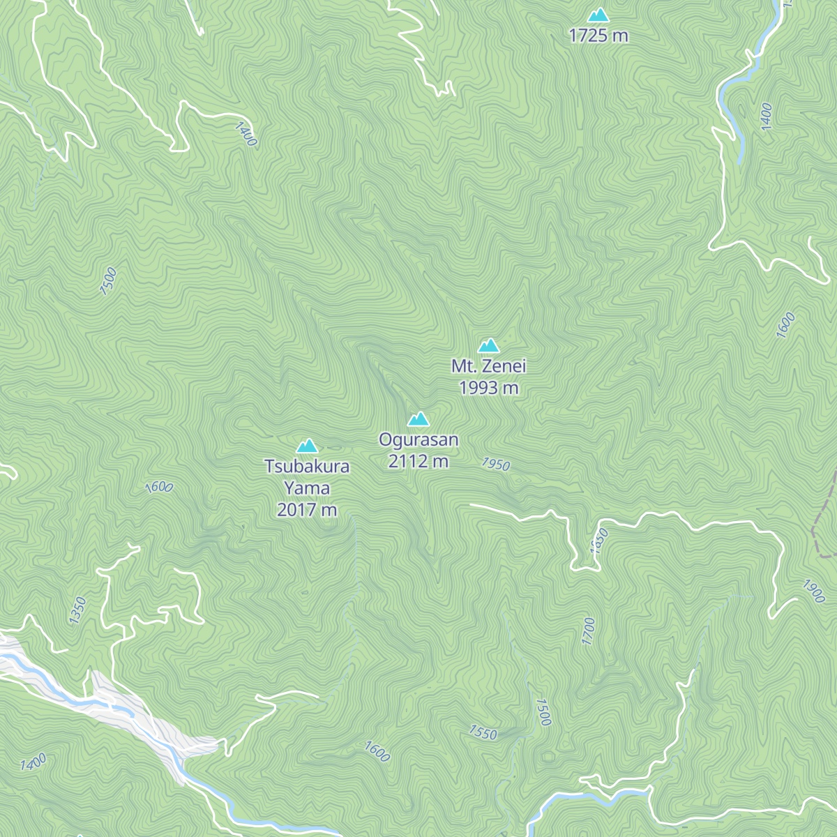Ogurasan Hinan Koya map