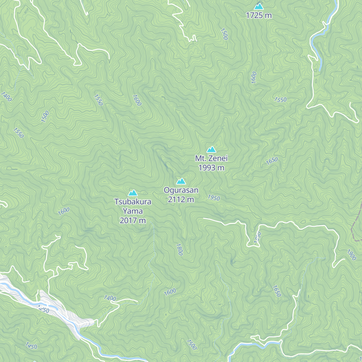 Ogurasan Hinan Koya map