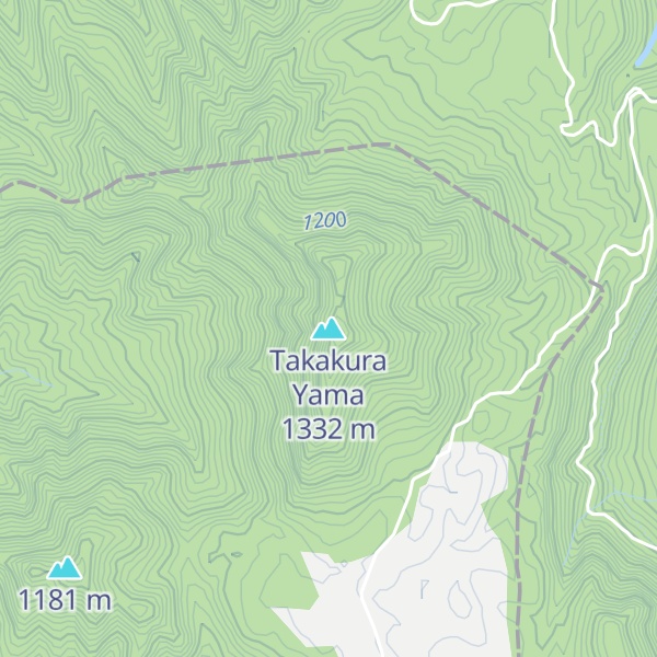 Map of Takakura Yama