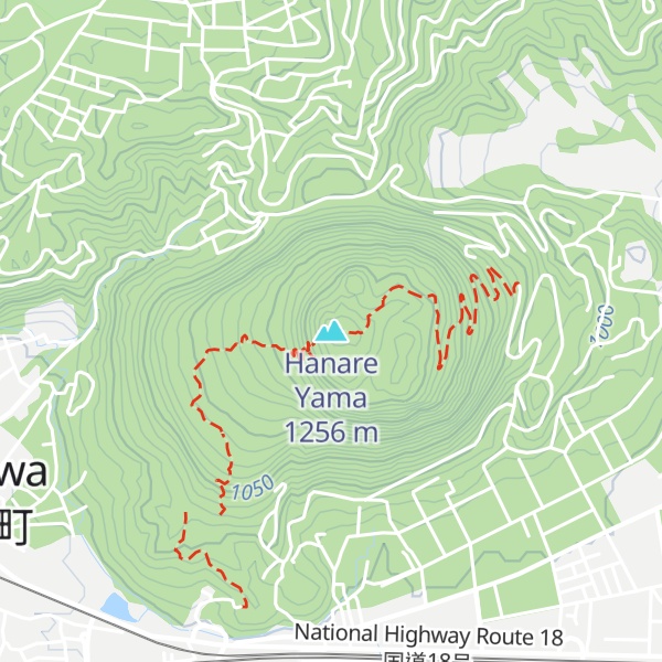 Map of Hanare Yama