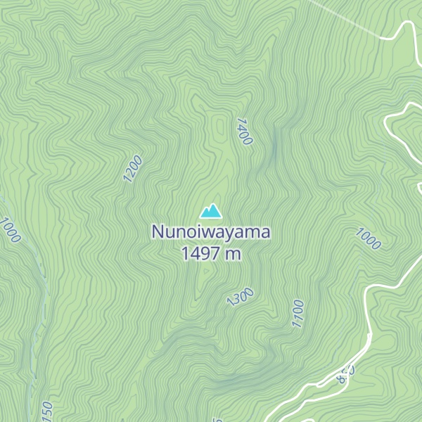Map of Nunoiwayama