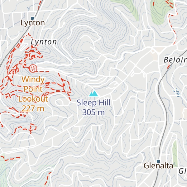 Map of Sleep Hill