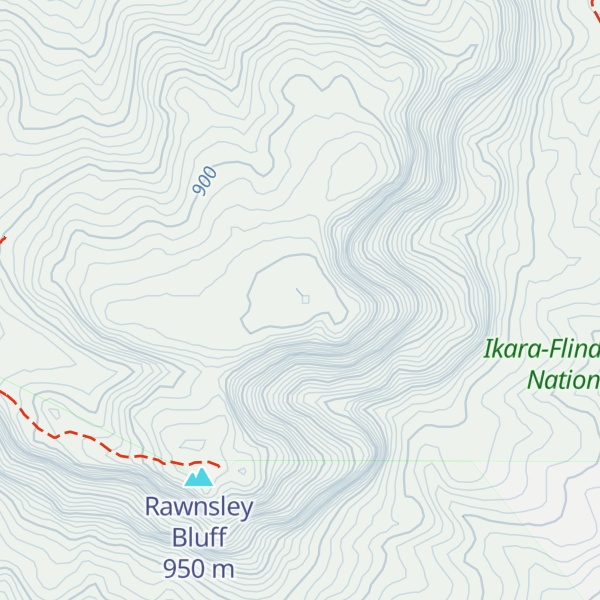 Map of Near Rawnsley Bluff