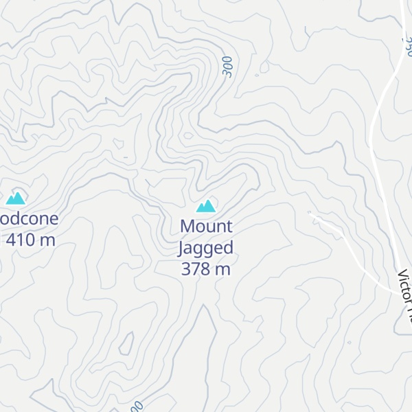 Map of Mount Jagged