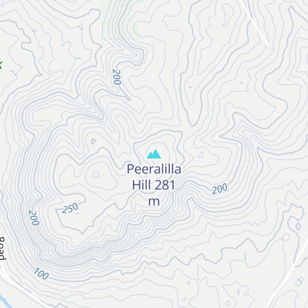 Map of Peeralilla Hill