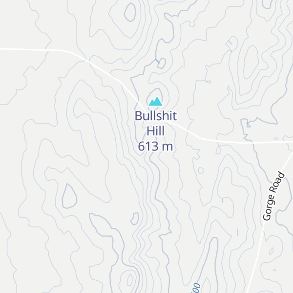 Map of Magnetic Hill