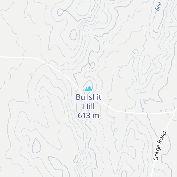 Map of Bullshit Hill