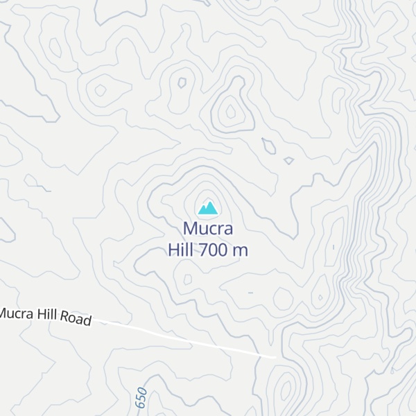 Map of Mucra Hill
