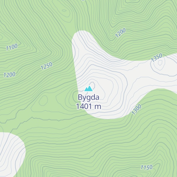 Map of Bygda