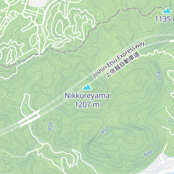 Map of Nikkureyama