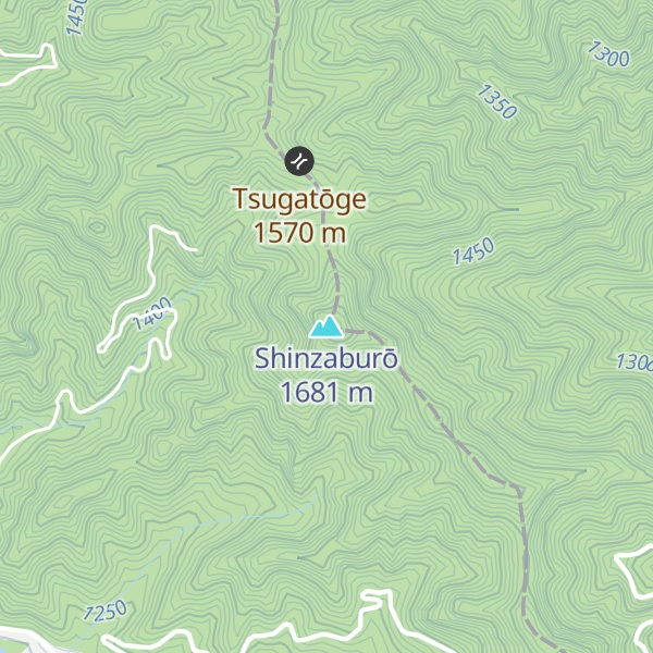 Map of Shinzaburō