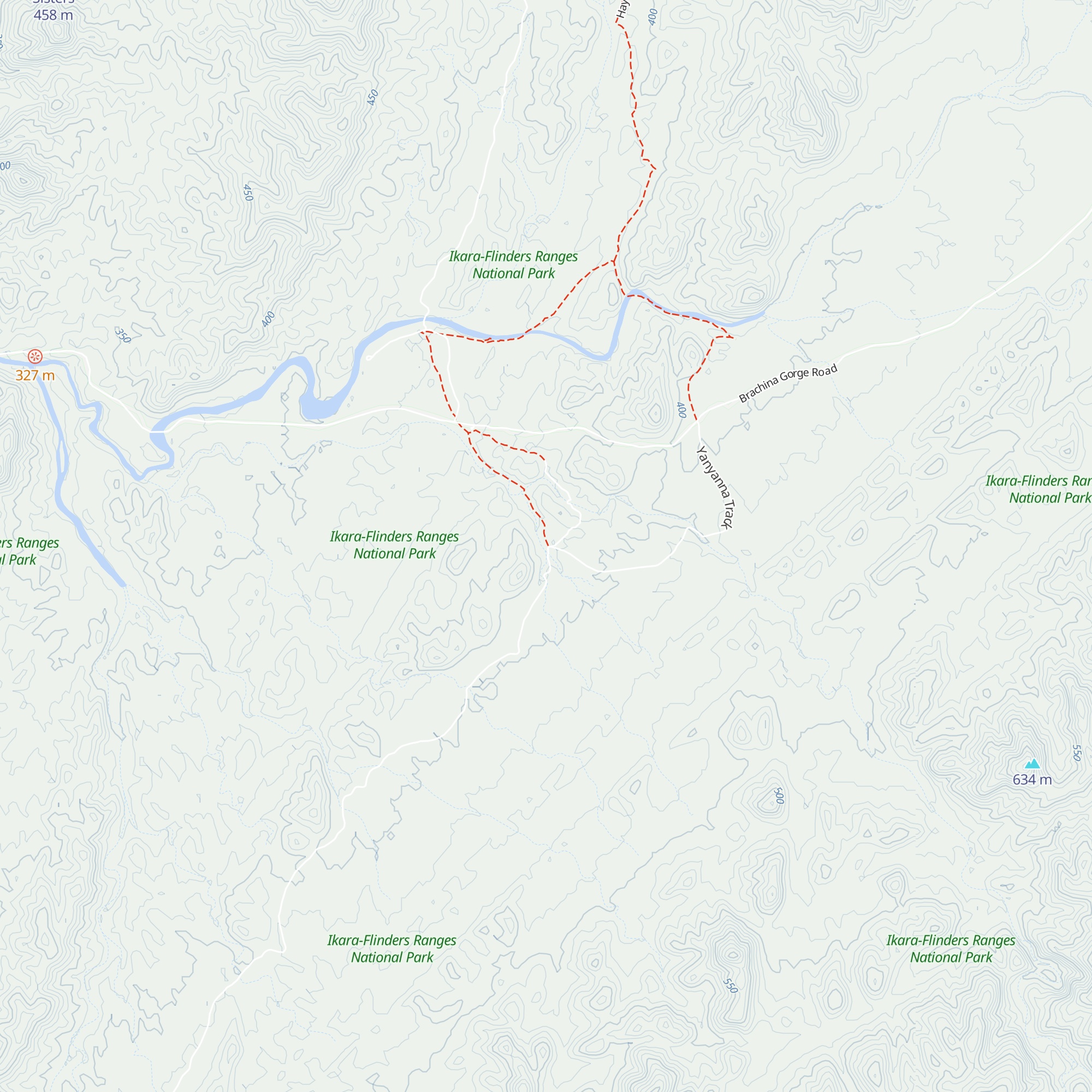 Middlesight Water Hut map