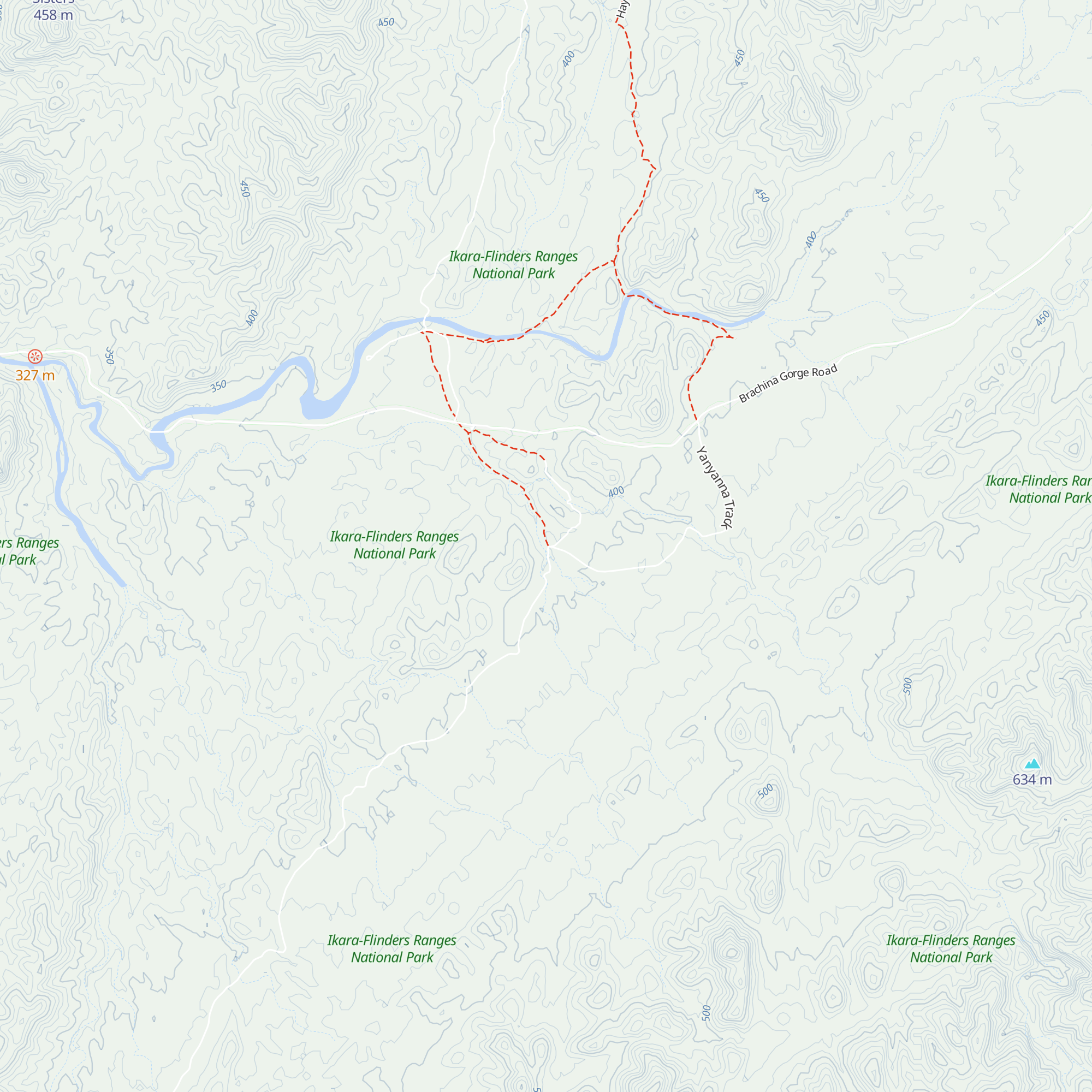 Middlesight Water Hut map