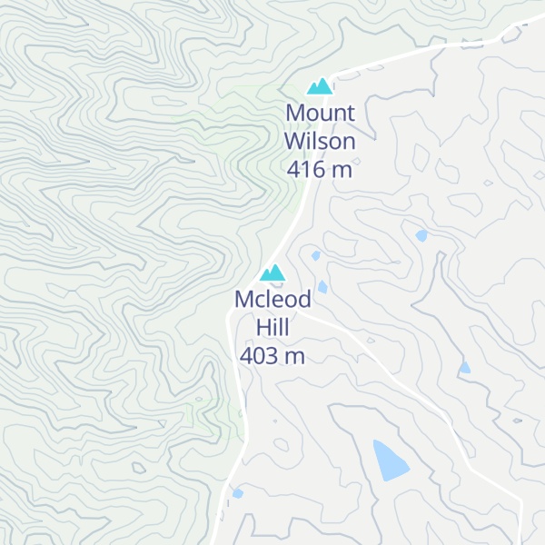 Map of Mcleod Hill
