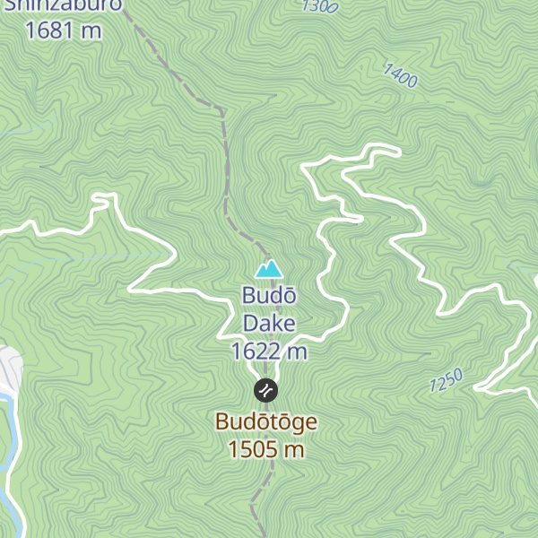 Map of Budō Dake