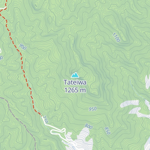 Map of Tateiwa